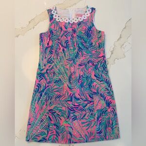 Lilly Pulitzer Pink Sunset Coco Breeze Little Lilly Classic Shift